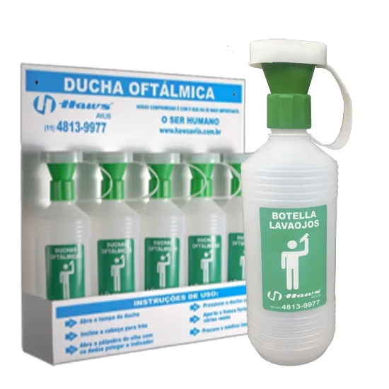botella lavaojos haws avlis d001-100 500ml epp equipo de emergencia